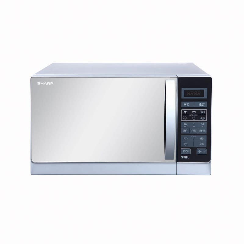 Sharp R-75MR(S) Microwave, Grill, 25 Liters, 1450 Watts - Silver