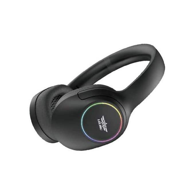 LELISU LS-251 Wireless Headphones, 400mAh, Bluetooth 5.3, Up to 10 Hours Playtime - Black