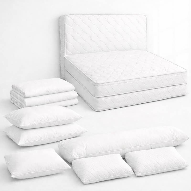 Mattress display set, 12 pieces - White