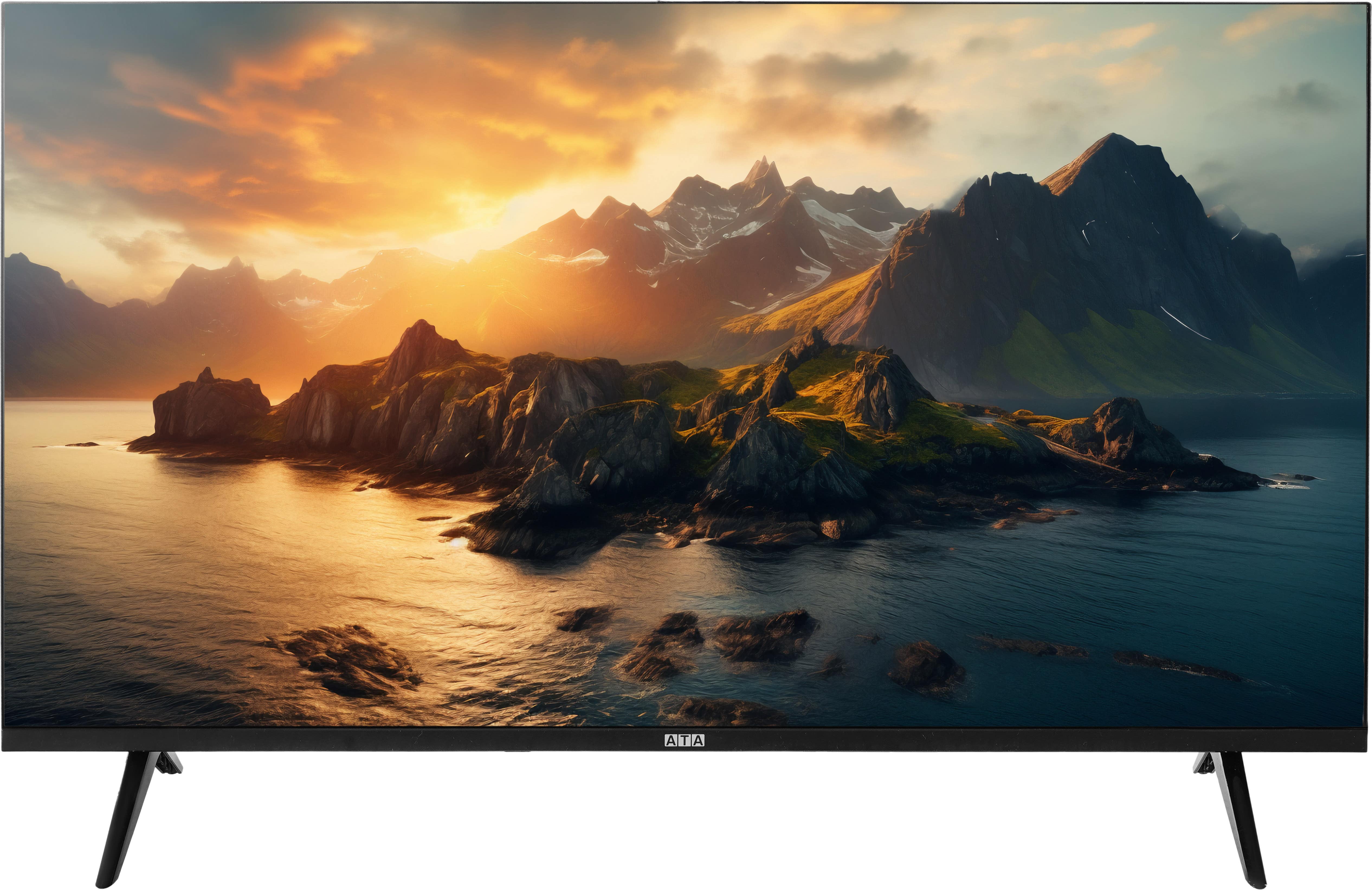 ATA ATA40FLN TV, Frameless, 40 Inch, LED, FHD - Black