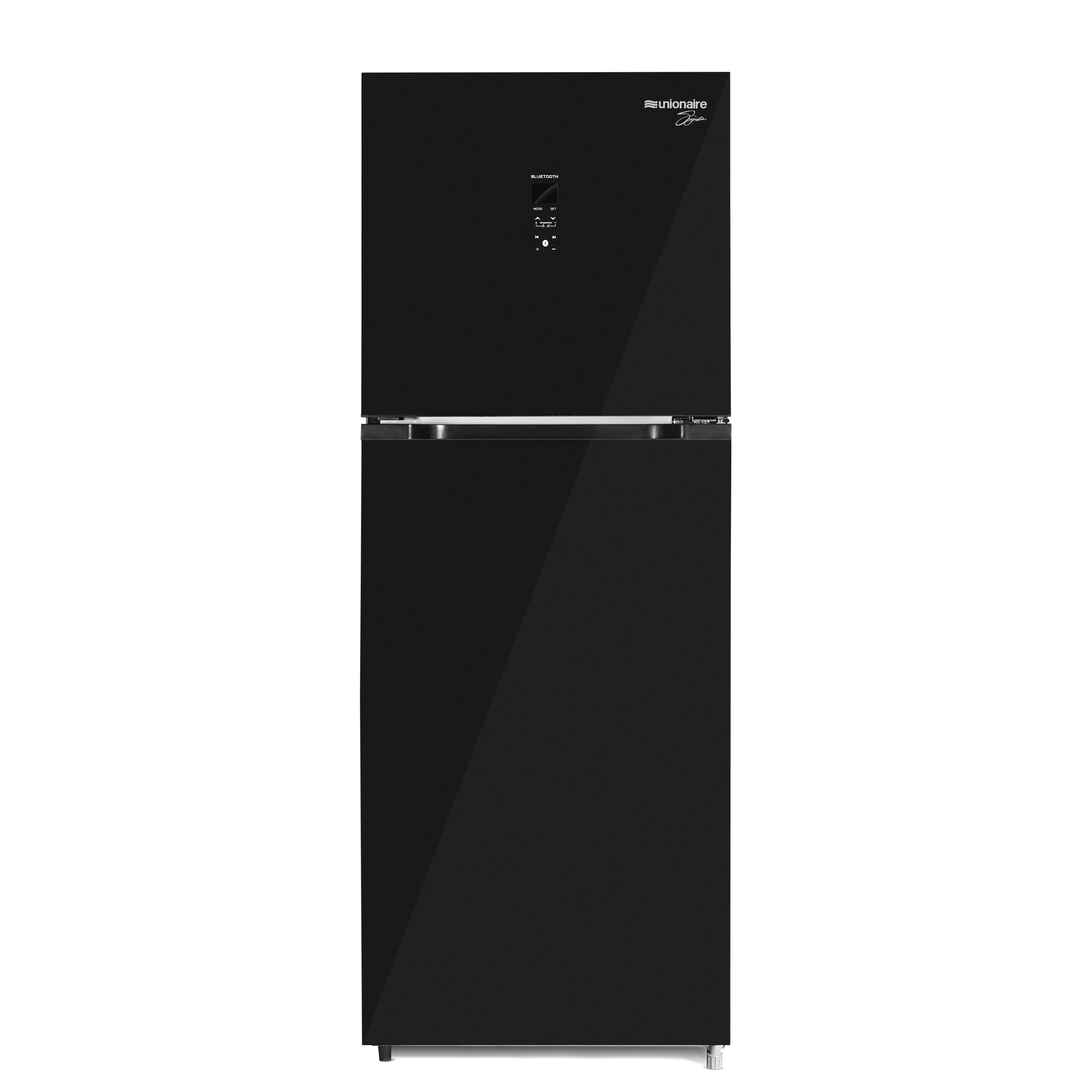 Unionaire URN-440LBG1A-DTHR Signature No-Frost Refrigerator, 2 Doors, 370 Liters, Digital - Black
