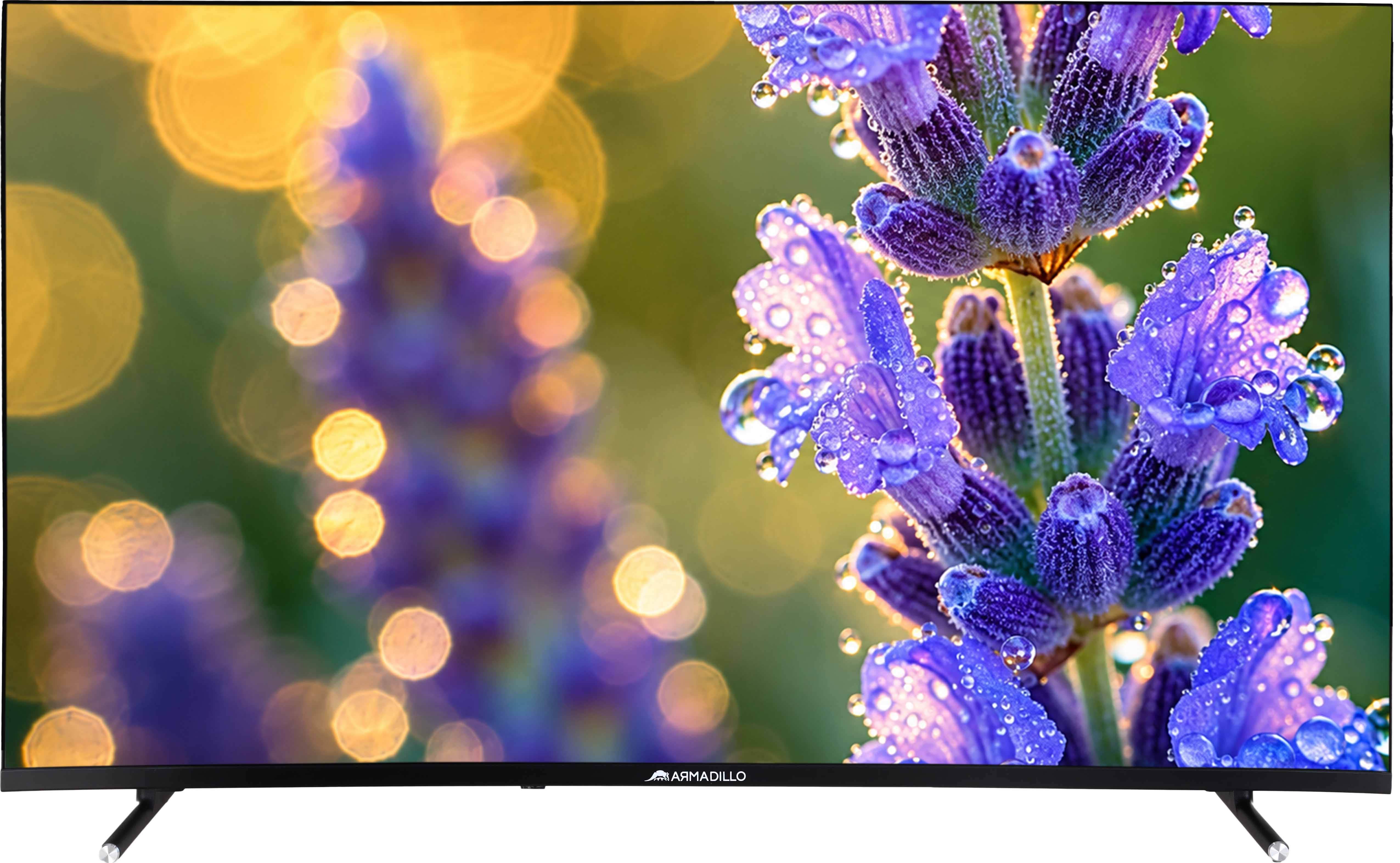 Armadillo ARM43VA5SG Smart Android TV, 43 Inch, FHD, LED, Frameless, Built-in Receiver - Black