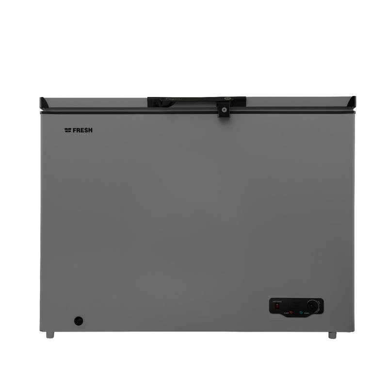 Fresh FDF-330 Defrost Horizontal Freezer, 255 Liters - Silver