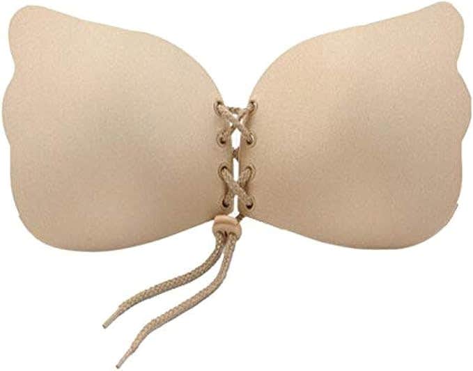 Bush Up Bra, Women's, Size B80, Strapless - Beige