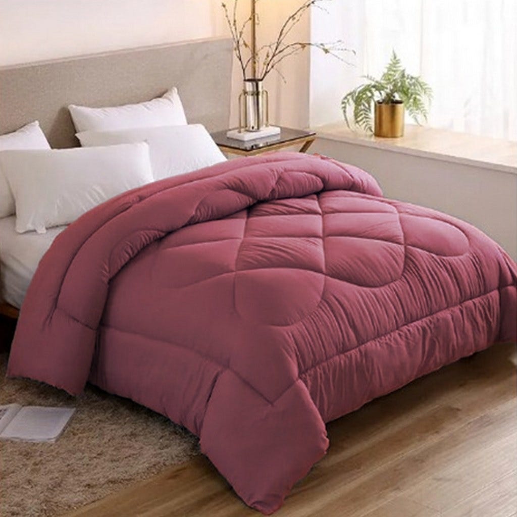 Line Sleep Fiber Quilt, 220x180 cm - Cashmere