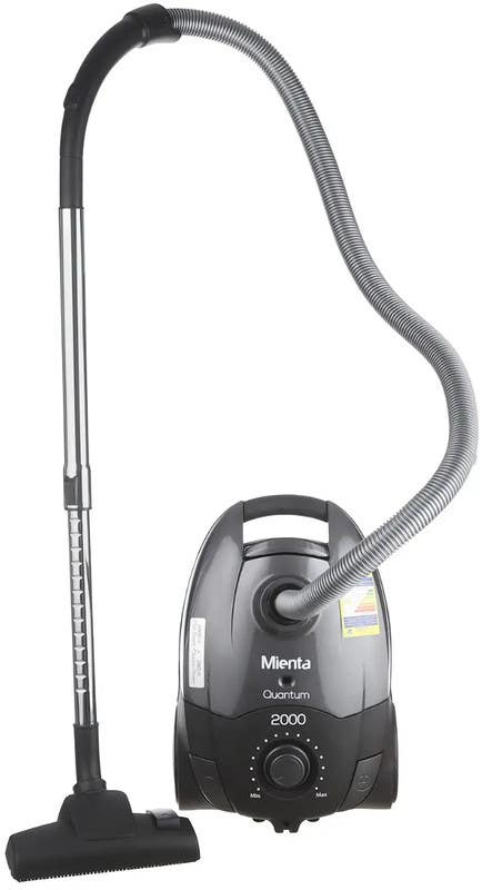 Mienta VC19404D Vacuum Cleaner, 2000 Watt, 3.5 Liter - Black