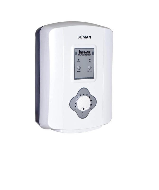 Boman DSK-85EL Instant Electric Water Heater, 8.5 kW - White