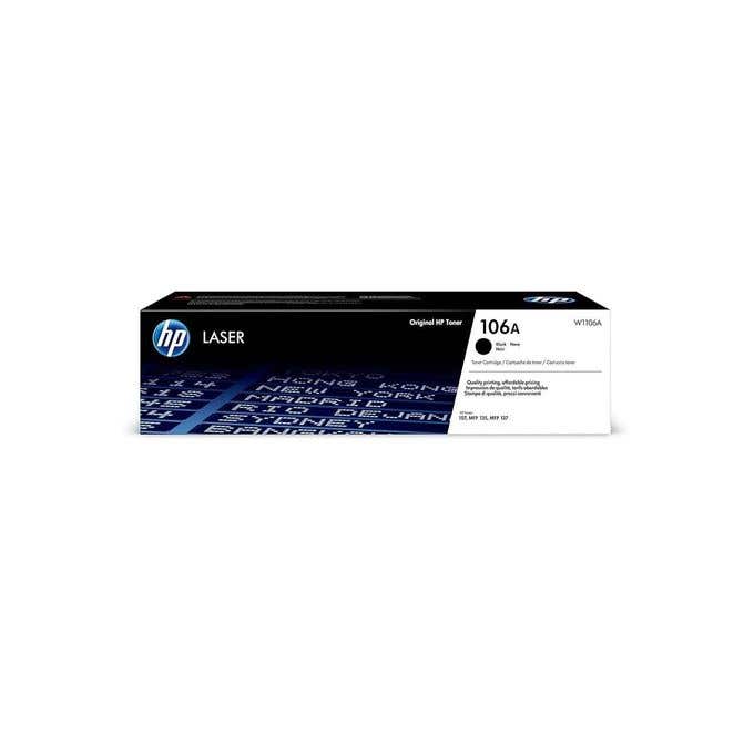 HP LaserJet Toner Cartridge, 106A, W1106A - Black