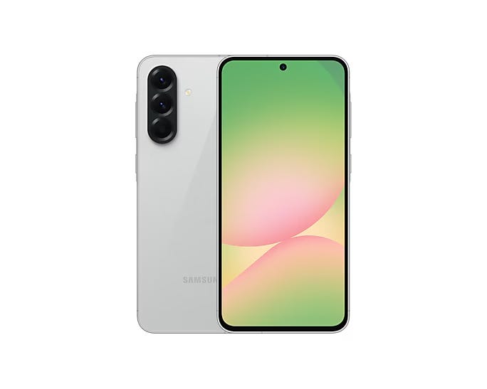 Samsung Galaxy A56 Smartphone, Dual SIM, 5G, 256GB, 8GB RAM - Light Grey