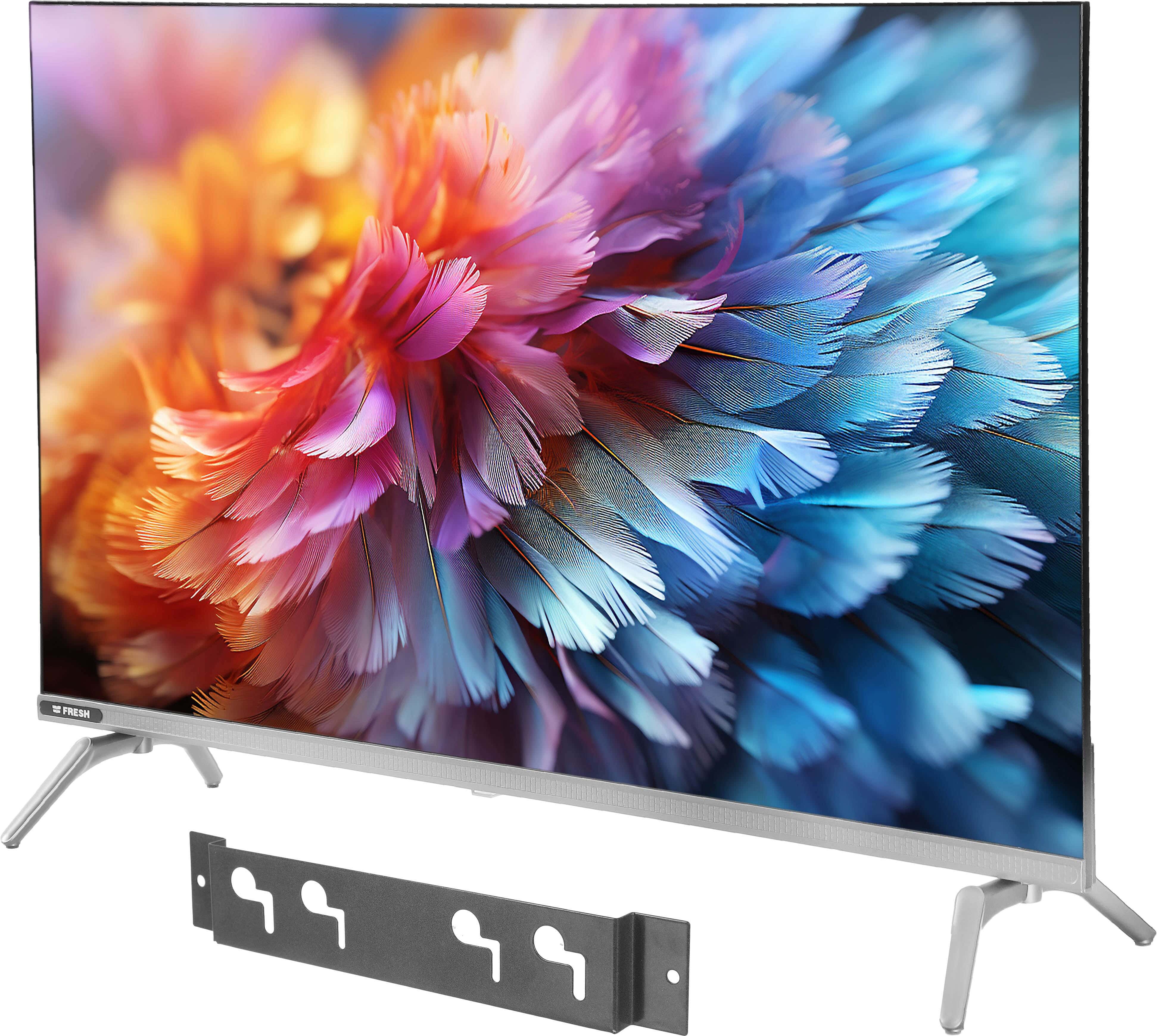 Fresh 32LH423CE Smart TV, 32-inch, HD, Frameless, with Free Wall Holder - Silver