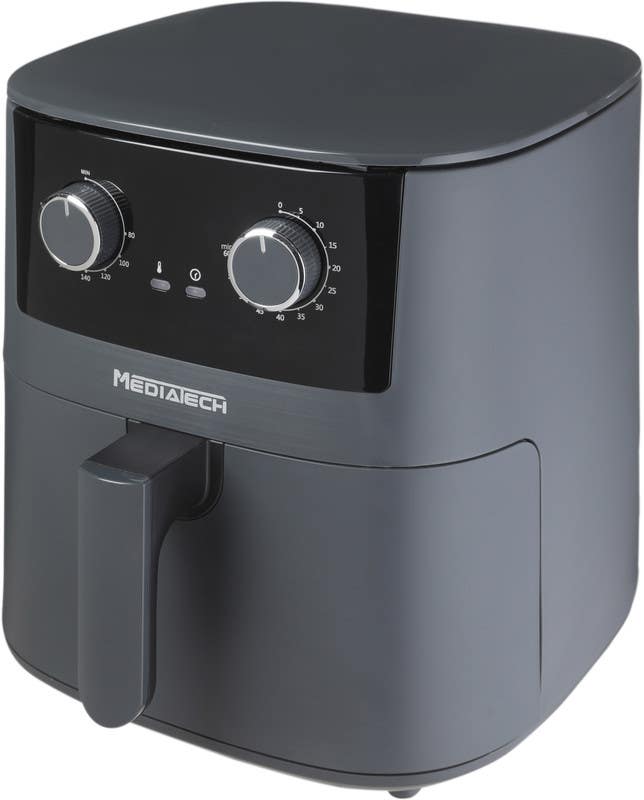 Media Tech MT-AF3000M Air Fryer, 7.2Liter, 1800Watt- Dark Grey