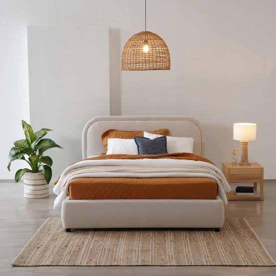 Counter Wood Capoten Bed, 122x120x200 cm - Coffee