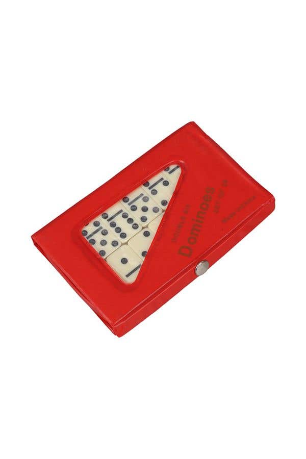 Alsafwa W37-129-2 Dominoes Game for Unisex Children - Red