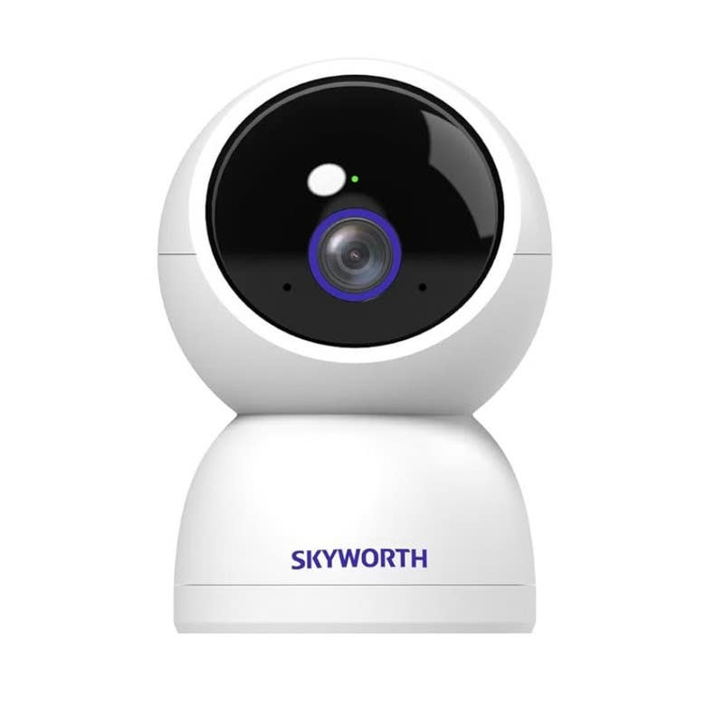 Skyworth LC2203 Indoor Security Camera, 5MP, 360°, Supports up to 256GB Memory Card - White