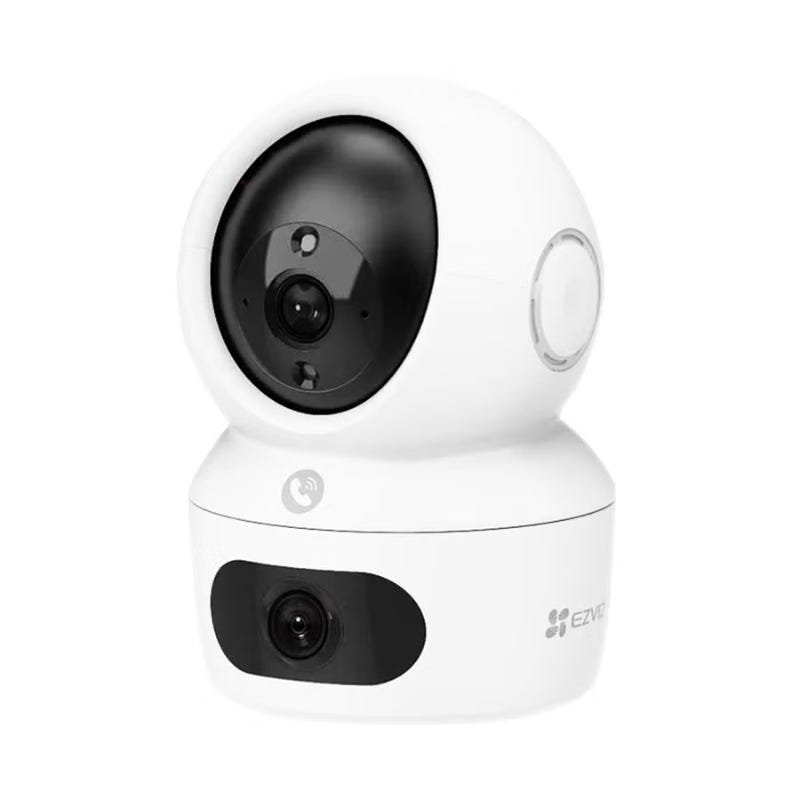 Ezviz H7c Dual 2K⁺ Security Camera, 40MP, Equipped with Wi-Fi technology- White