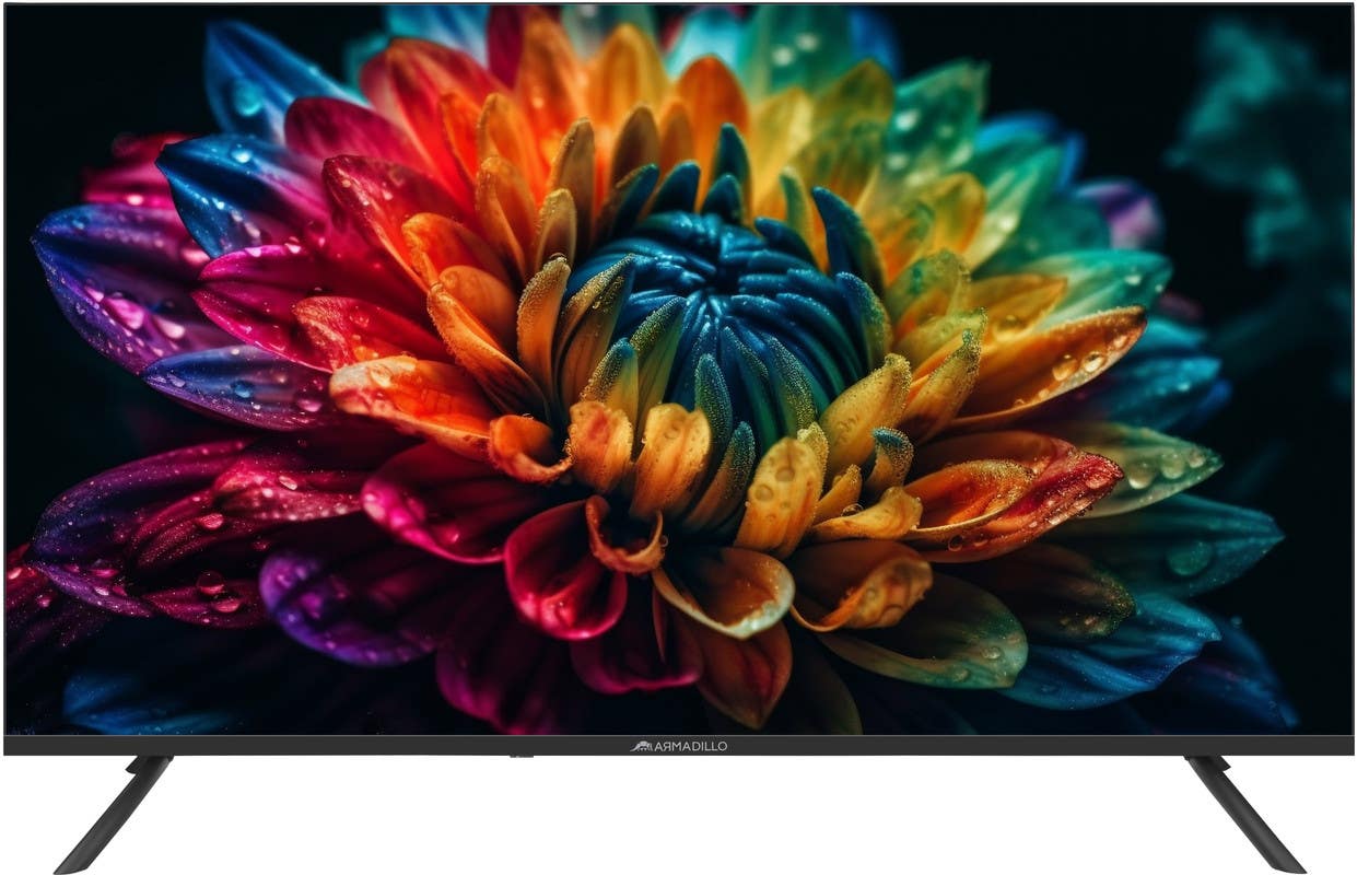 Armadillo ARM43VA4S Smart Android TV, 43 inch, Frameless, Built-in Receiver, FHD - Black