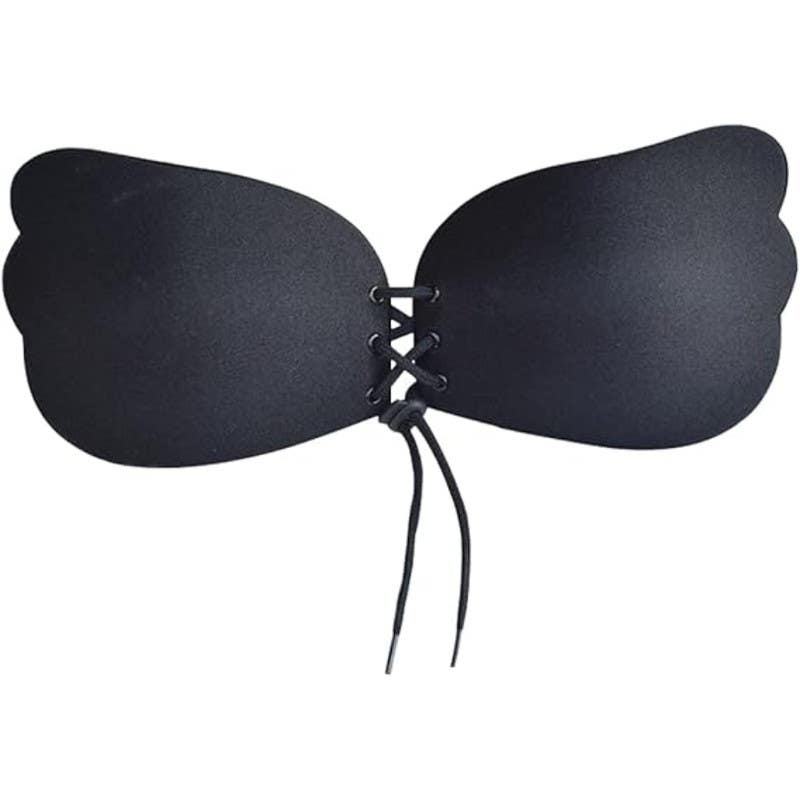 Bush Up Bra, Women's, Size C, Strapless - Black