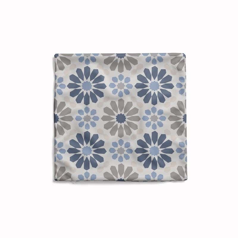 Velvet Cushion , 40×40 cm - Grey