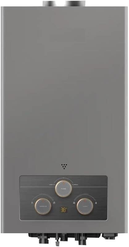 Midea MGWH10-20MDLEG(S) Gas water Heater, 10 Liter - Grey