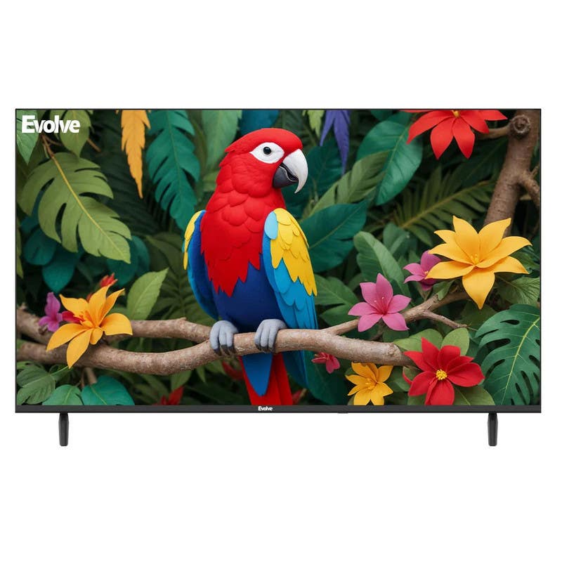 Evolve VLD43NA Standard TV, 43 Inch, Frameless, LED, FHD- Black