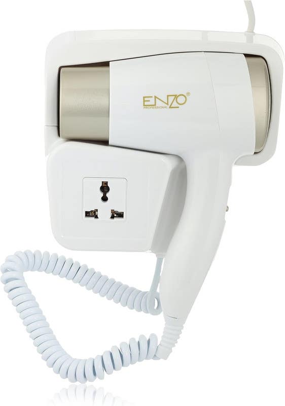 Enzo EN-6622 Hair Dryer, 3000 Watts - White Gold