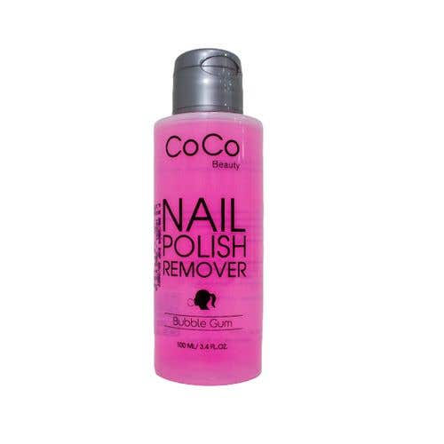Coco Beauty Nail Polish Remover 100 ML Bubble gum, for Women