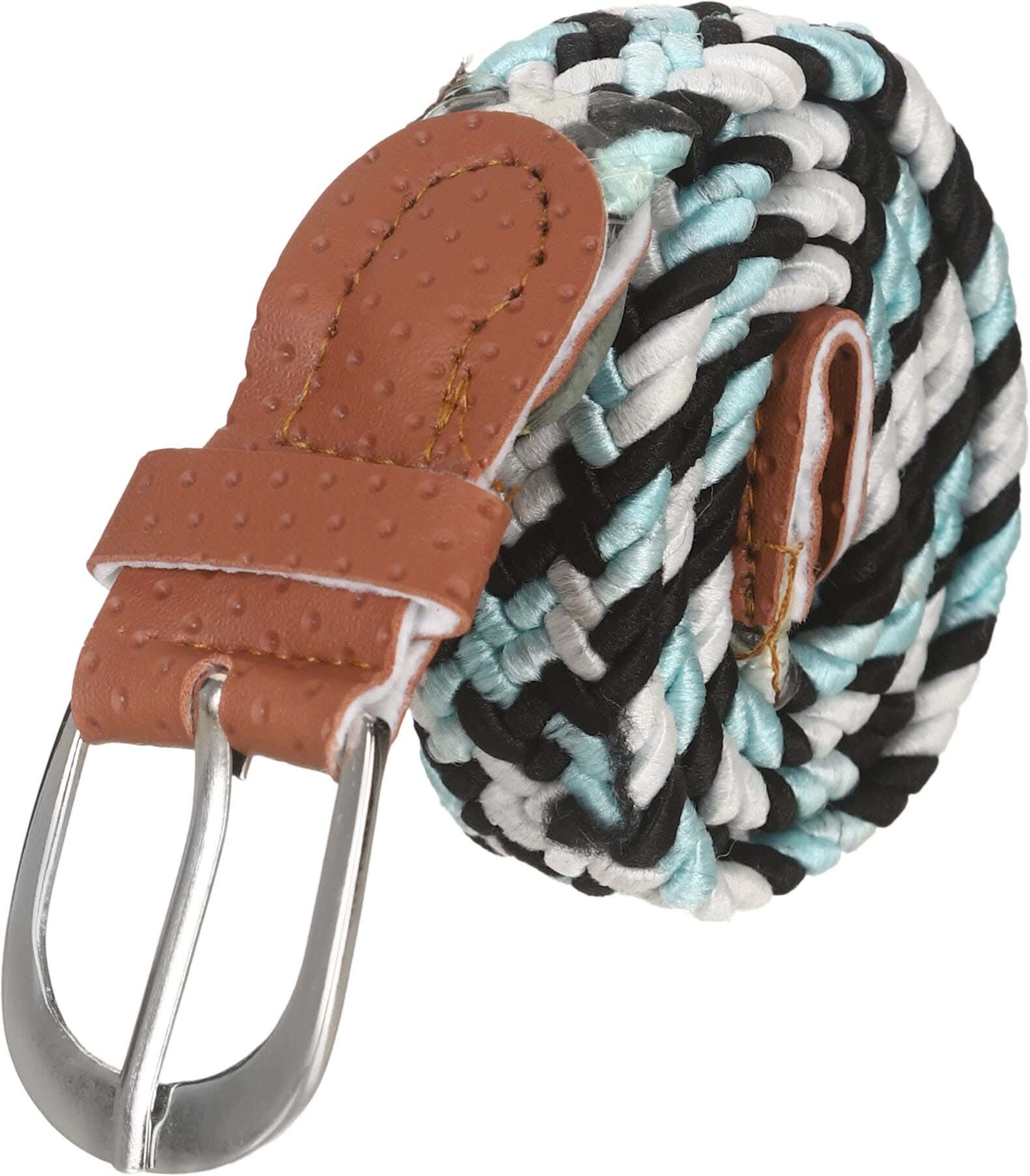 Elastic Belt For Boys, 62 cm - Multicolor