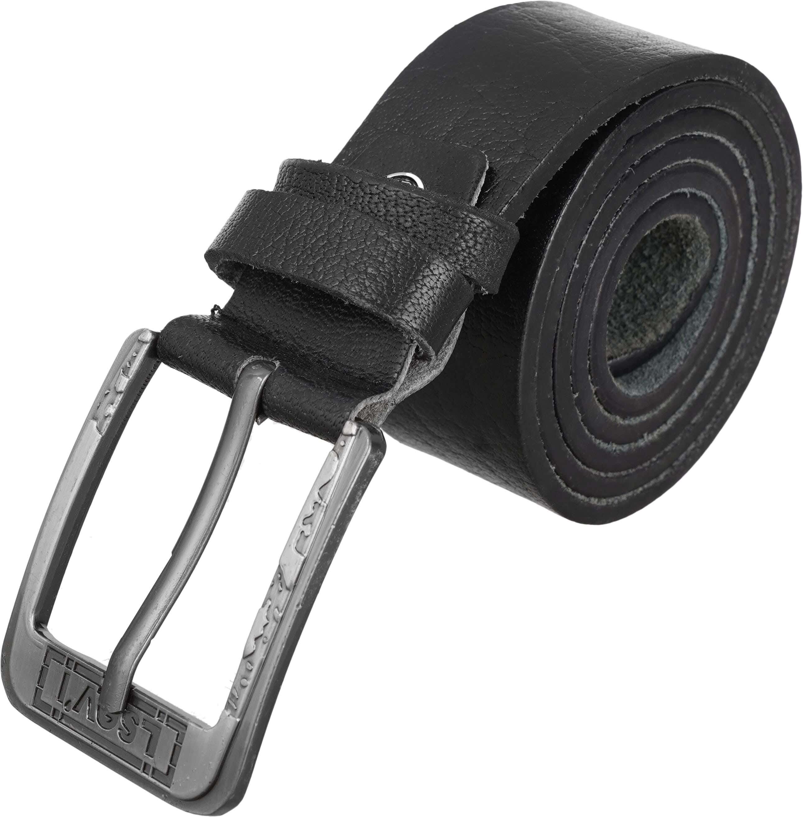 Genuine Leather Belt For Men, 110×4 Cm - Black