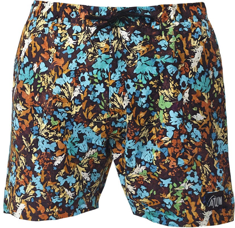 ATUM Men's Microfiber Swim Shorts - Black