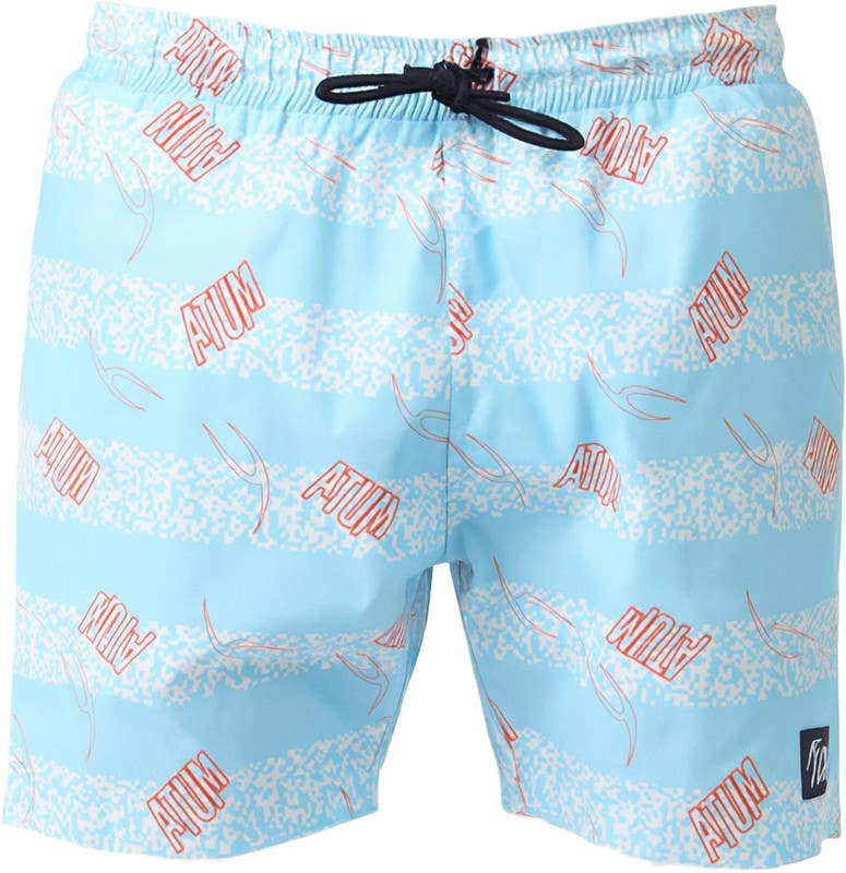 ATUM Men's Microfiber Swim Shorts - Blue