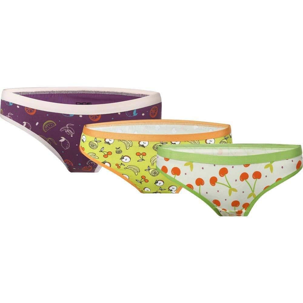 Dice Women's Underwear Set, Cotton, 3 Pieces, M - Multicolor