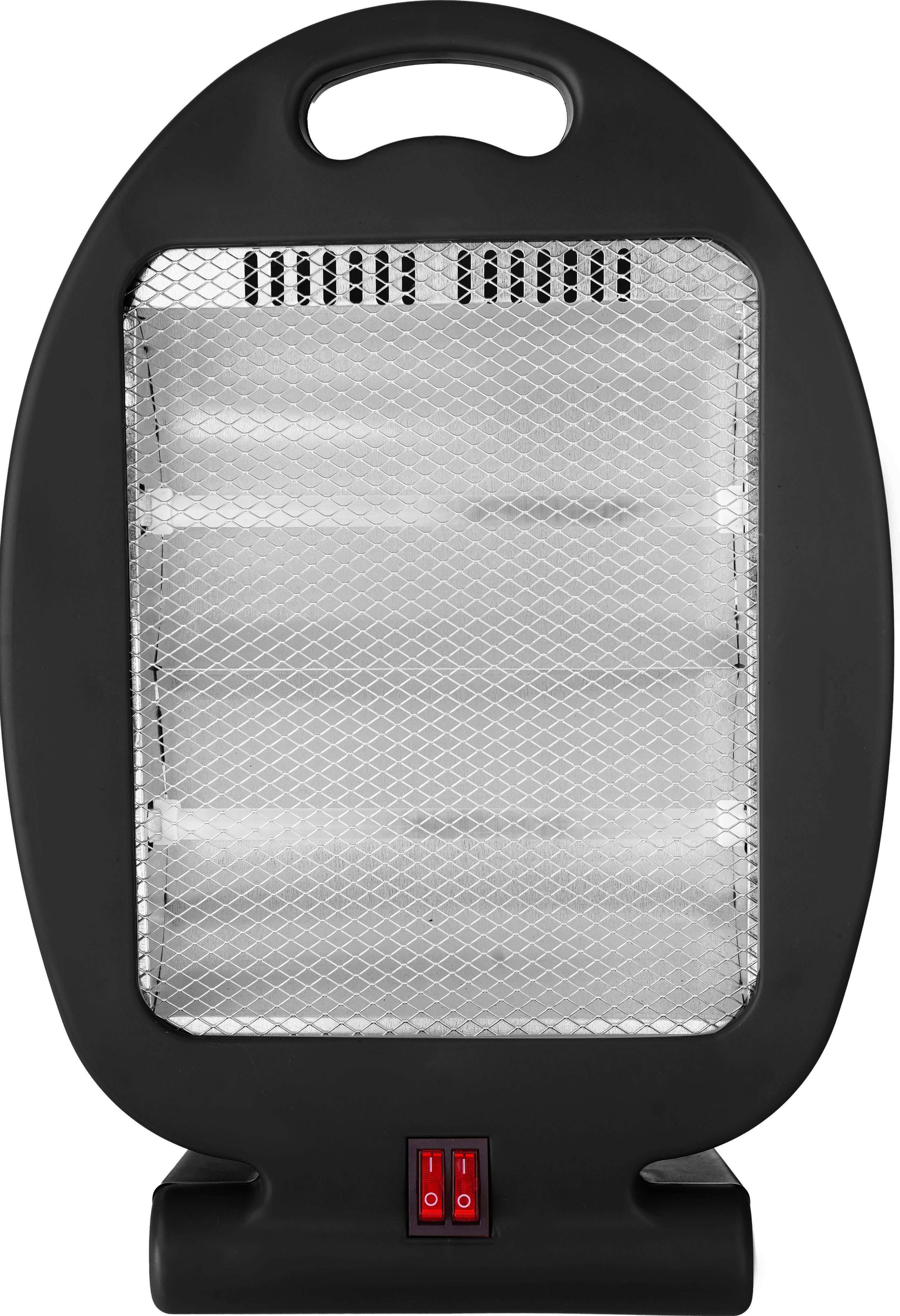 El Waleed WH2020-G-Hs 003-KH2020 Electric Heater, 2 Candles, 800 Watts - Black