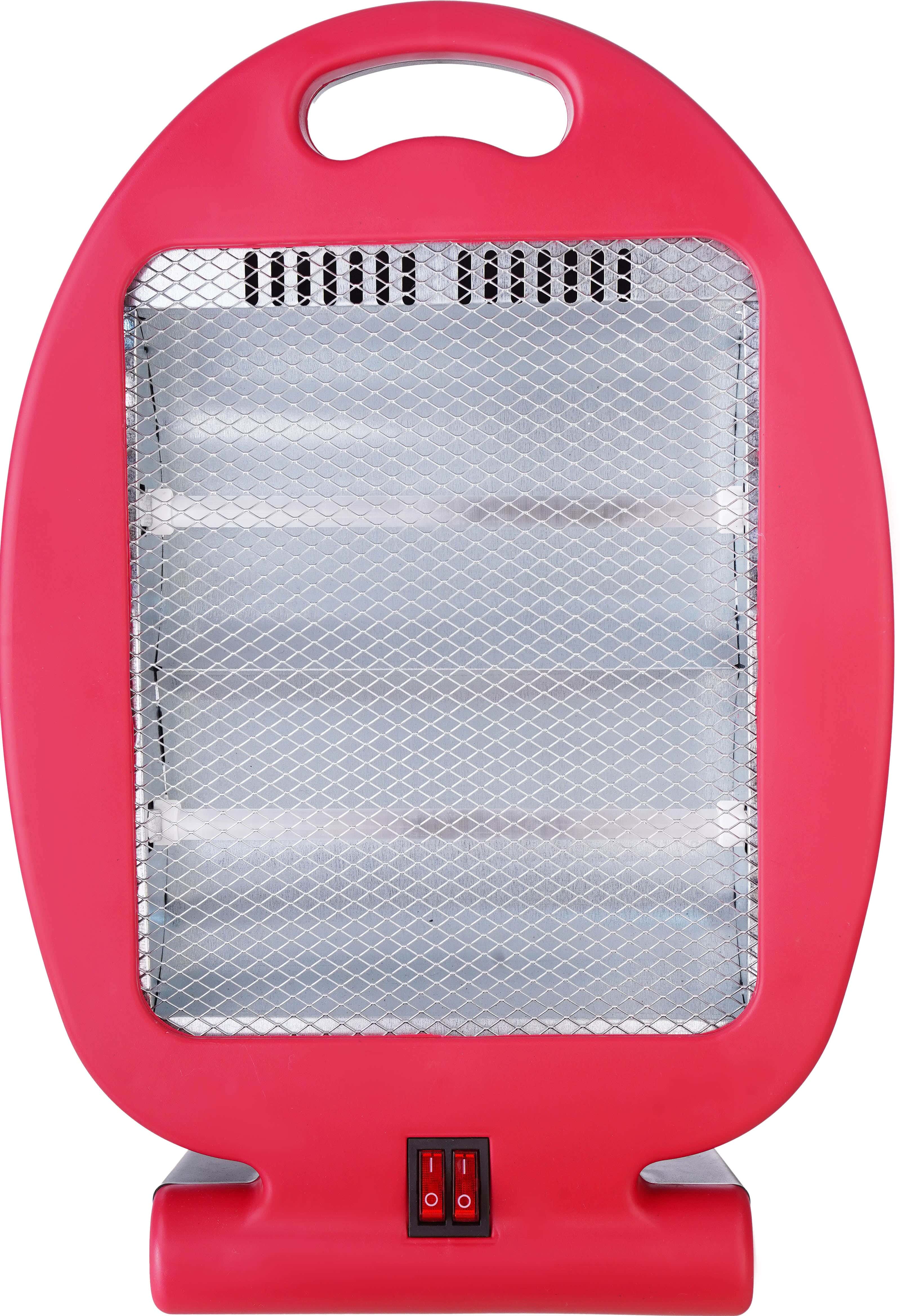 El Waleed WH2020-G-Hs 003-KH2020 Electric Heater, 2 Candles, 800 Watts - Black Red
