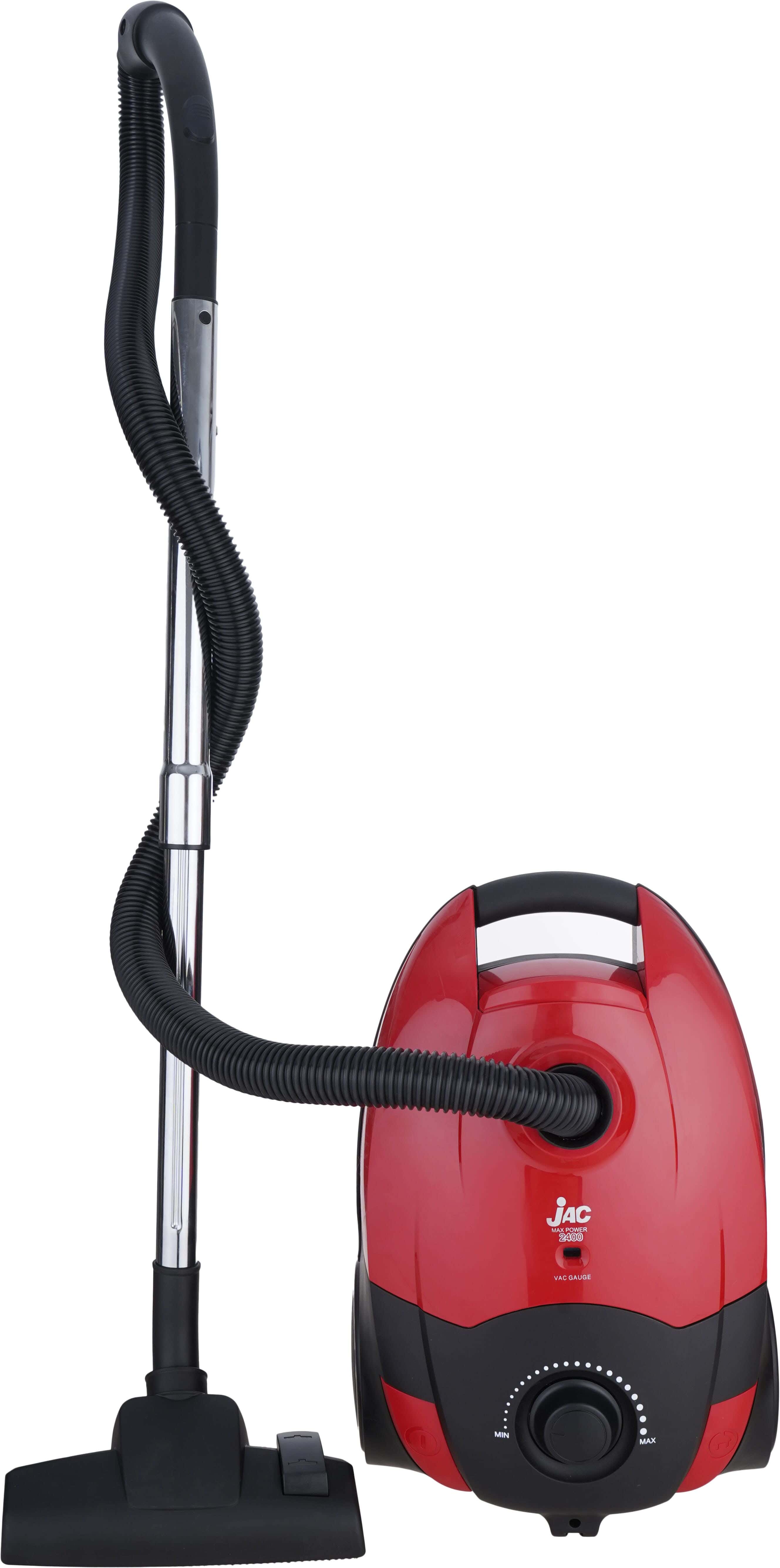 JAC JD2400S Vacuum Cleaner, 2400 Watt - Red Black