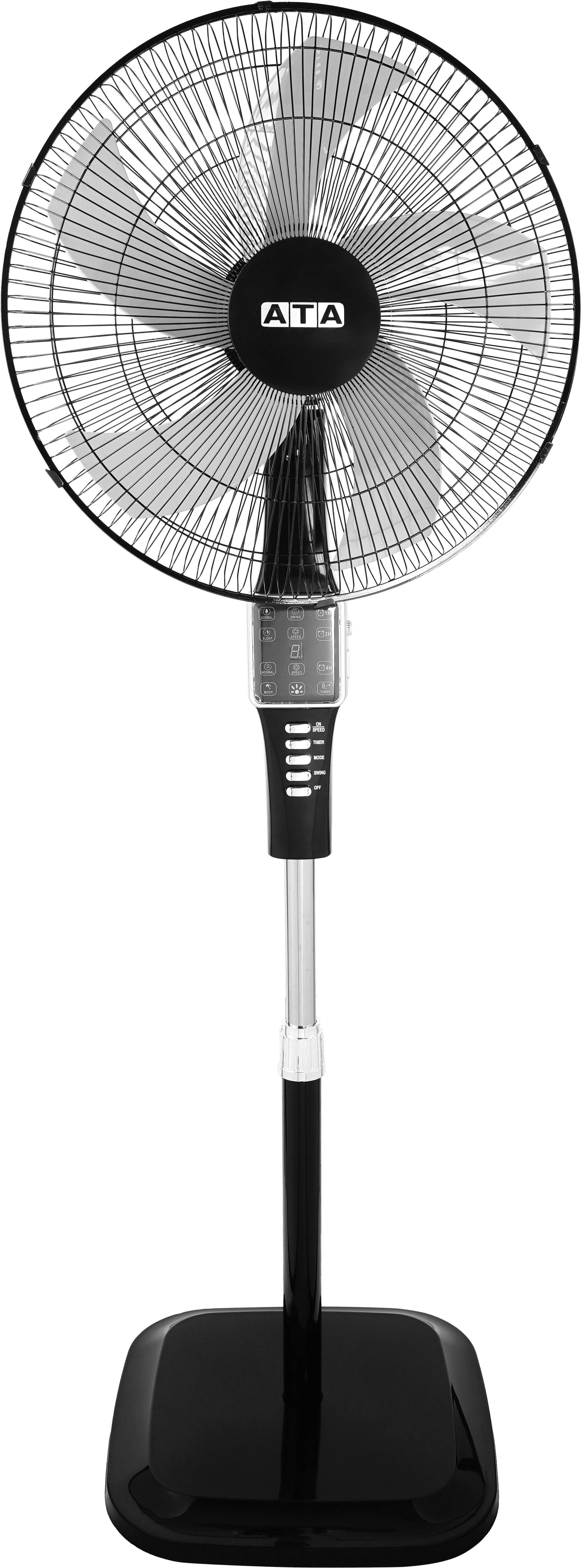 Get ATA A-S22RP5 Wall Fan, 5 Blades, 18 Inch, 1:9 Speeds, Remote ...