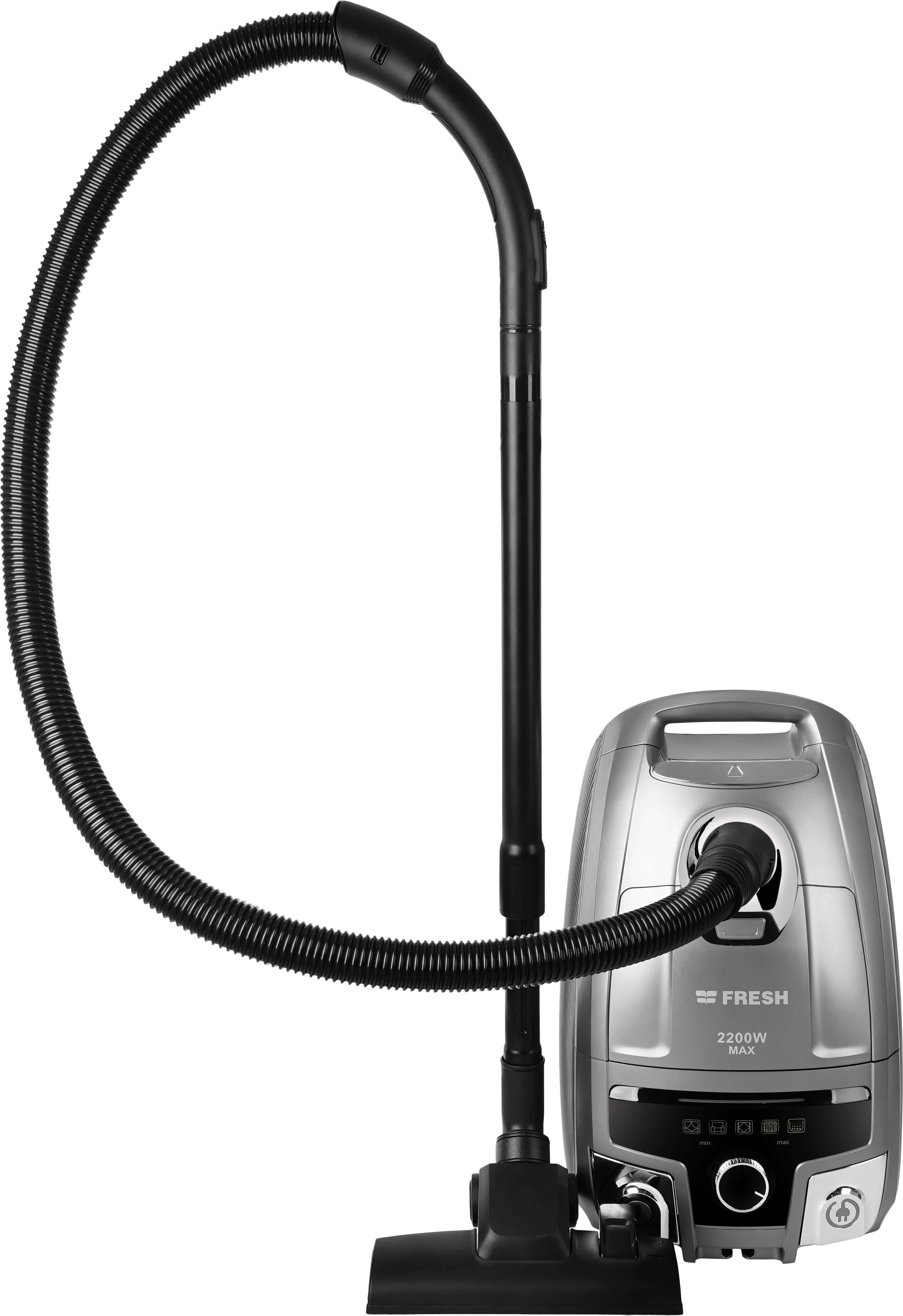 Fresh Max Vacuum Cleaner, 2200 Watts, 5 Liter Dust Bag - Grey Silver
