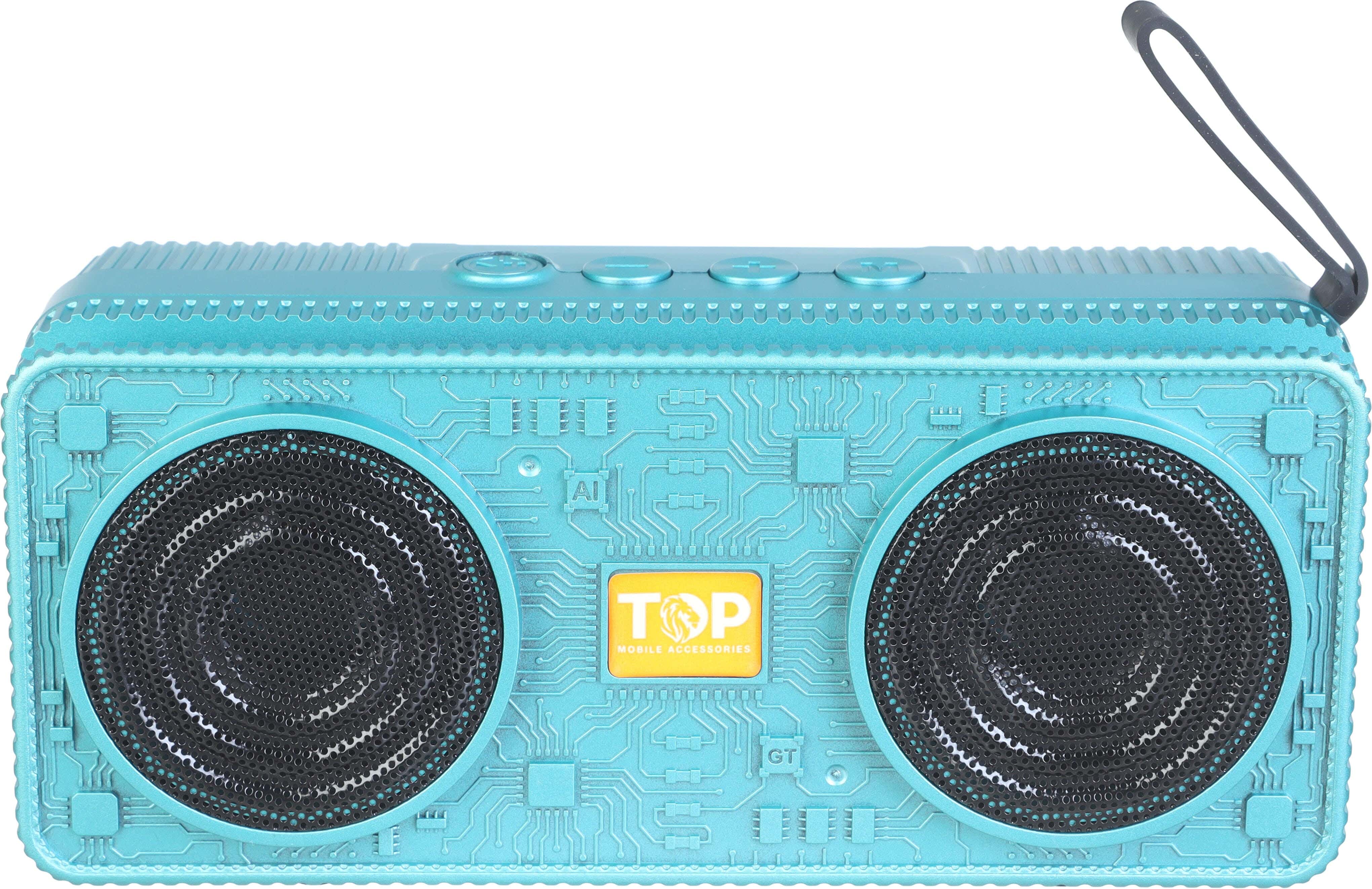 Top T301 Wireless Speaker, 10 Watt, 18×8 cm, Bluetooth