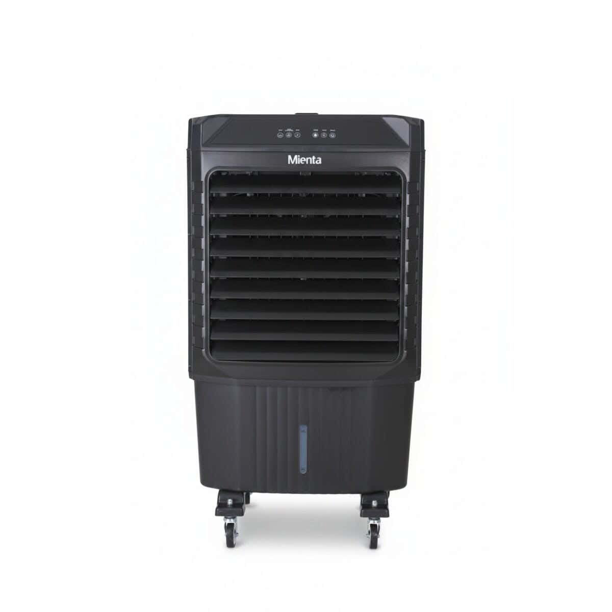 Mienta AC49338B Air Cooler, 85 Liters, 250 Watts, 2 Water Tanks, Remote Control - Black Grey