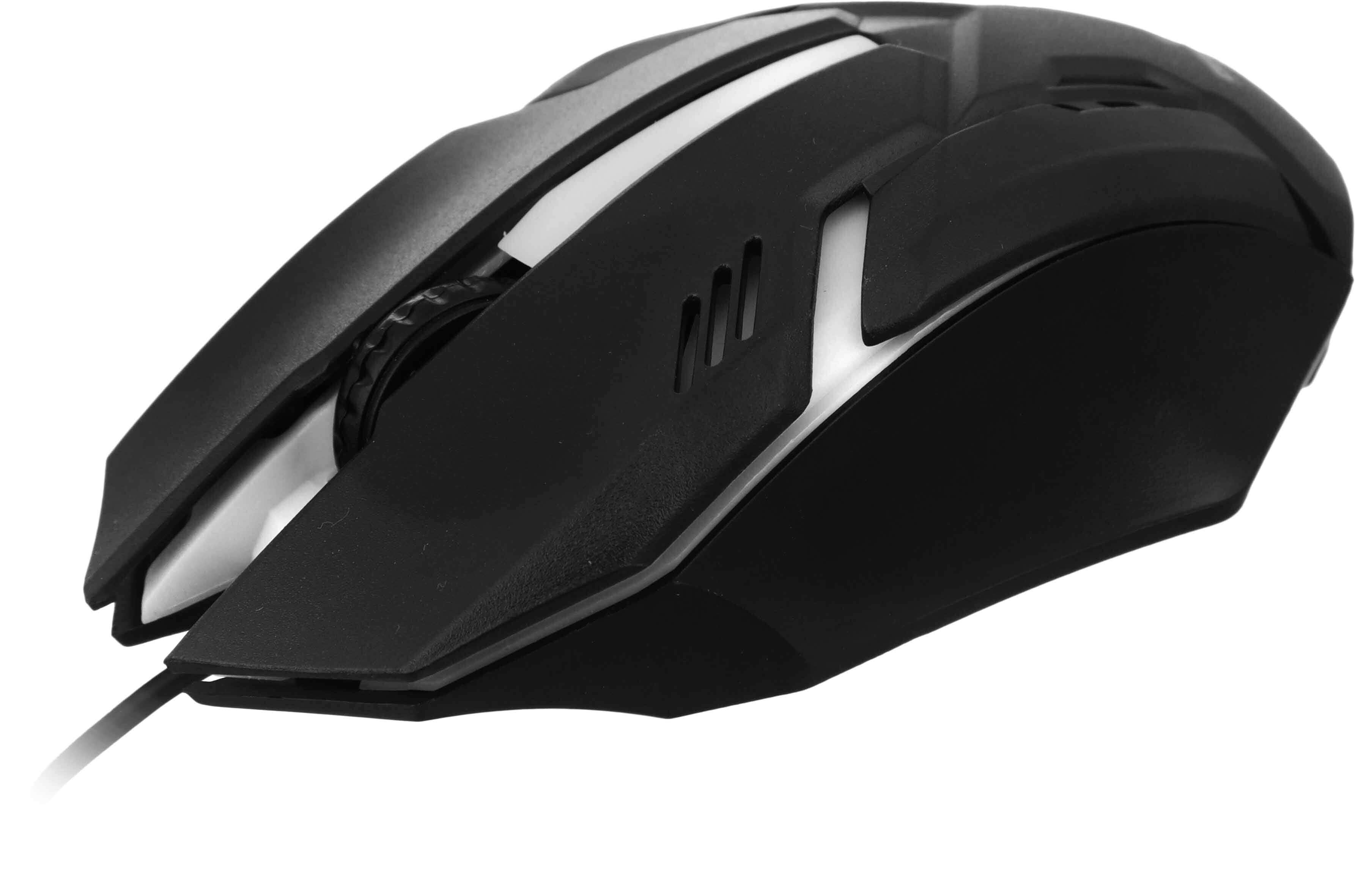 Gamma M-63 Wired Mouse, Illuminated - Black