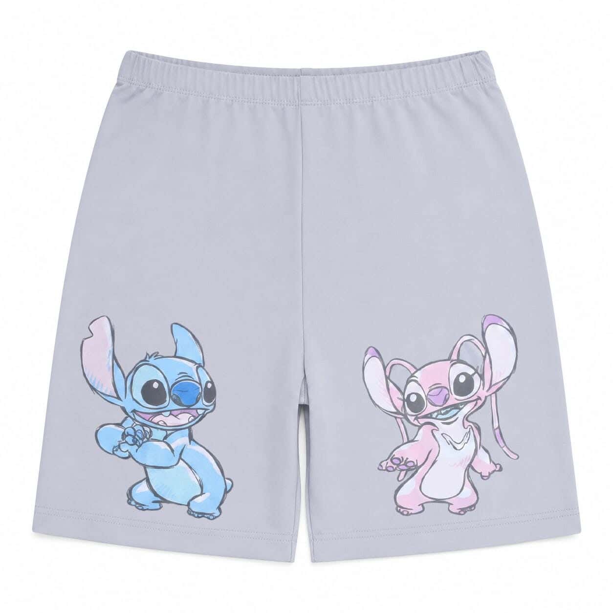 Polyester Short For Girls, Size 7-8 - Grey