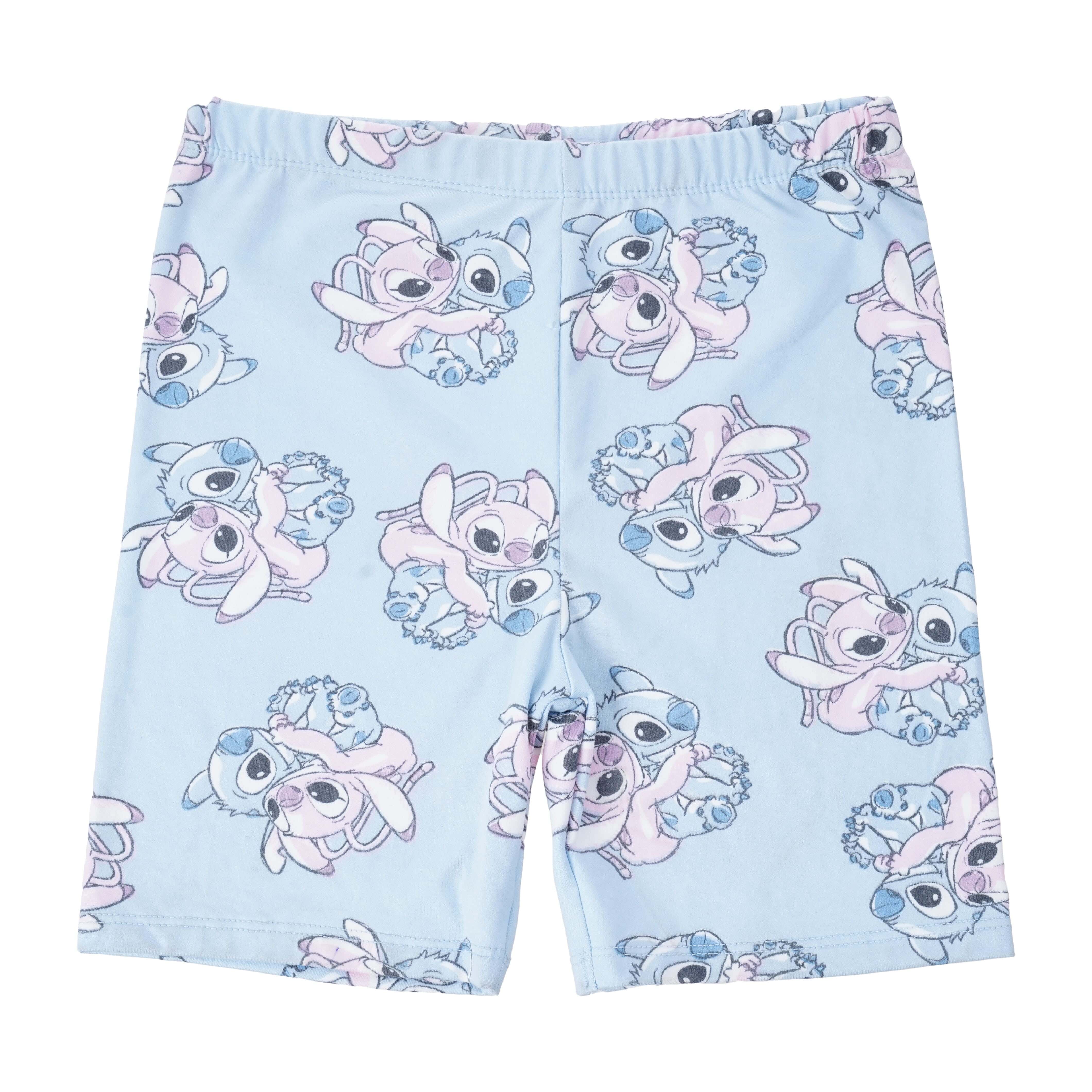Polyester Short For Girls, Size 7-8 - Light Blue