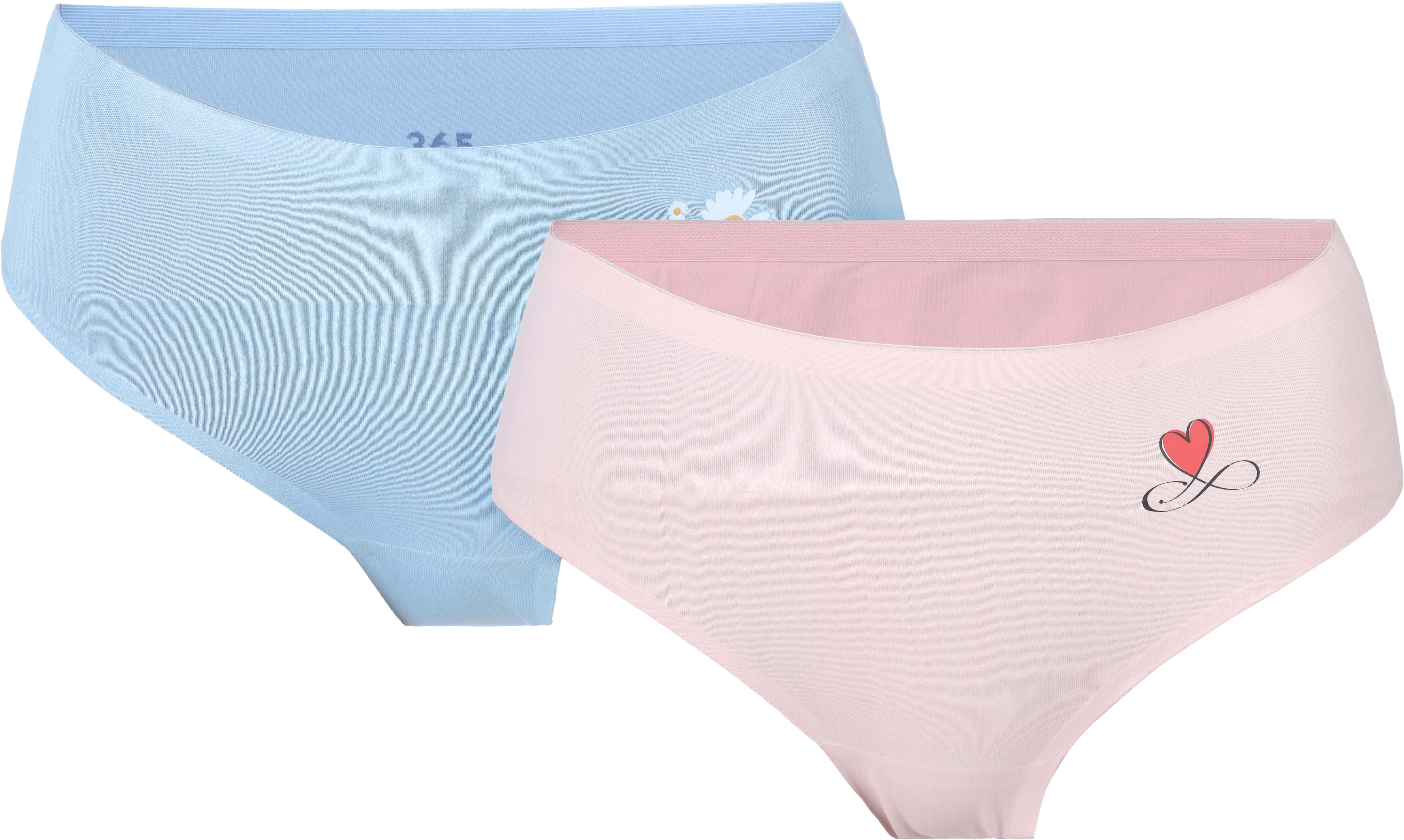 365 Day Cotton Women's Briefs Set, 2 pieces