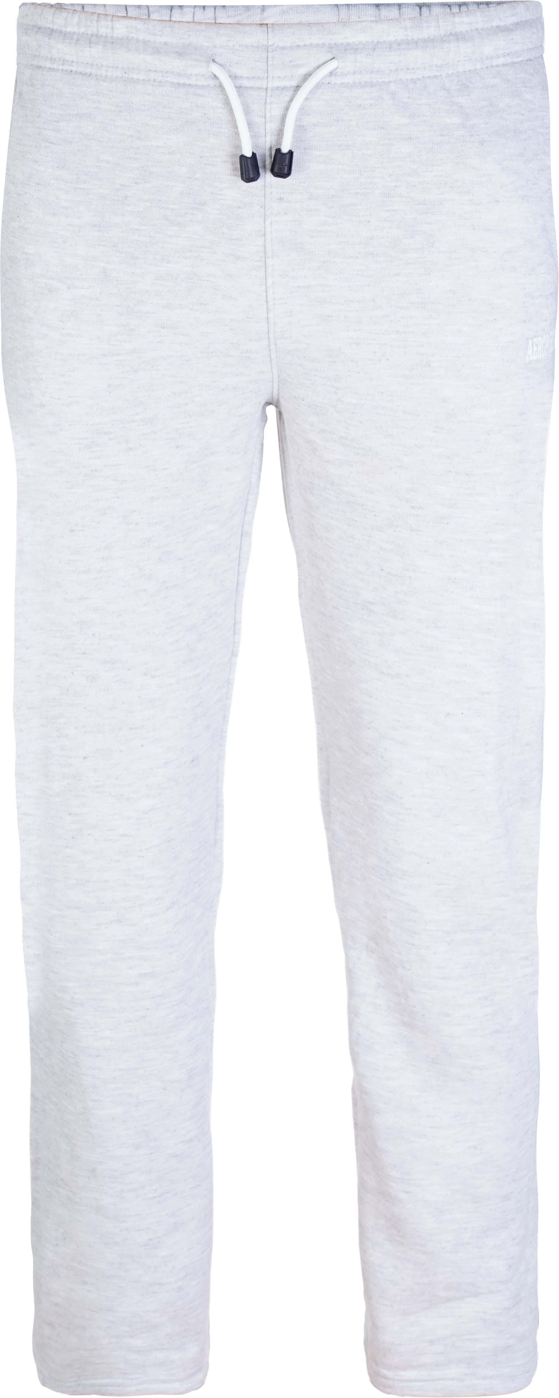Milton Pants for Boys, Size 8 - Light Grey White