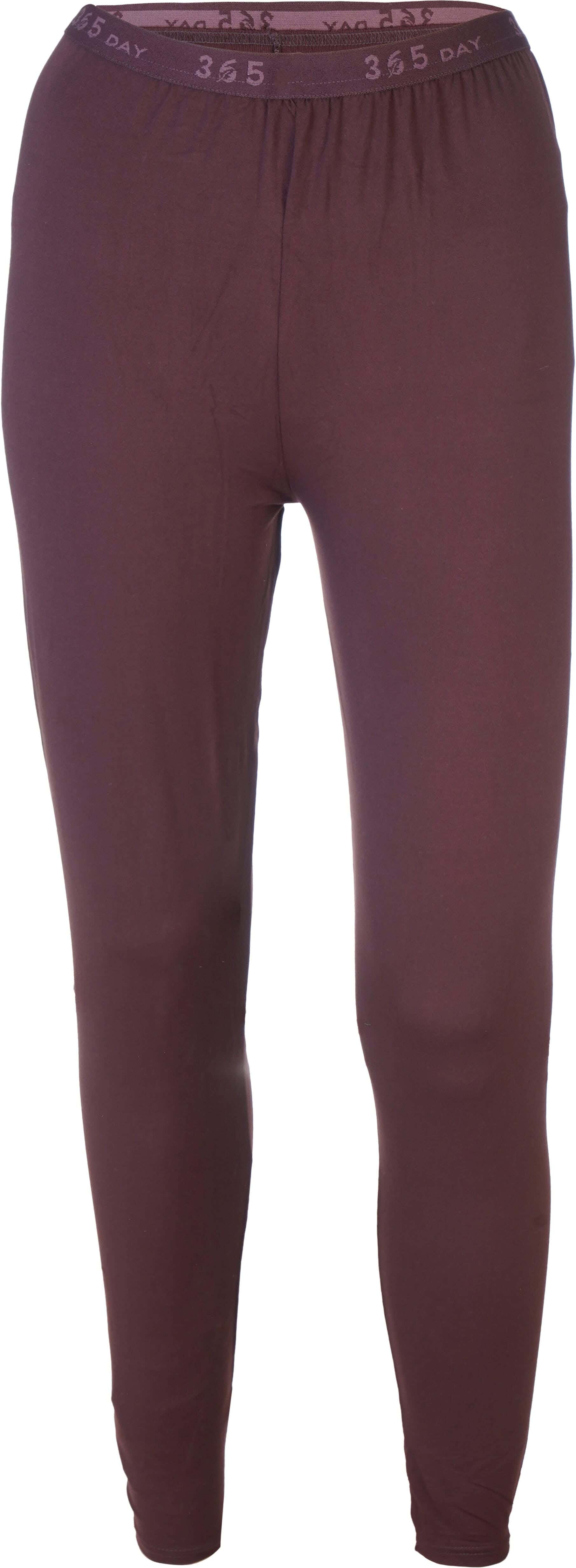 Cotton Long Pants For Women, Size M - Brown