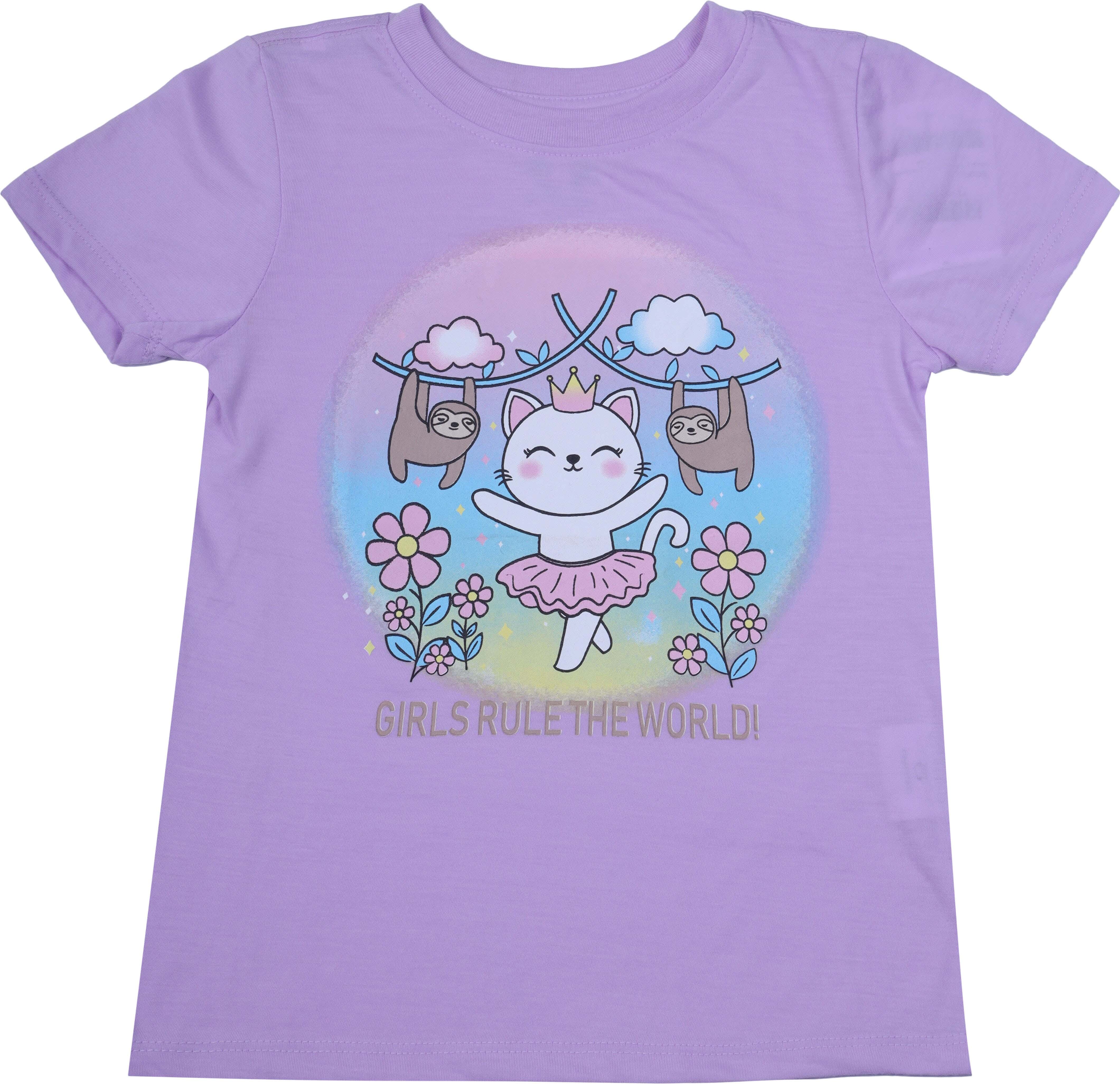 Cotton Half Sleeve T-Shirt for Girls