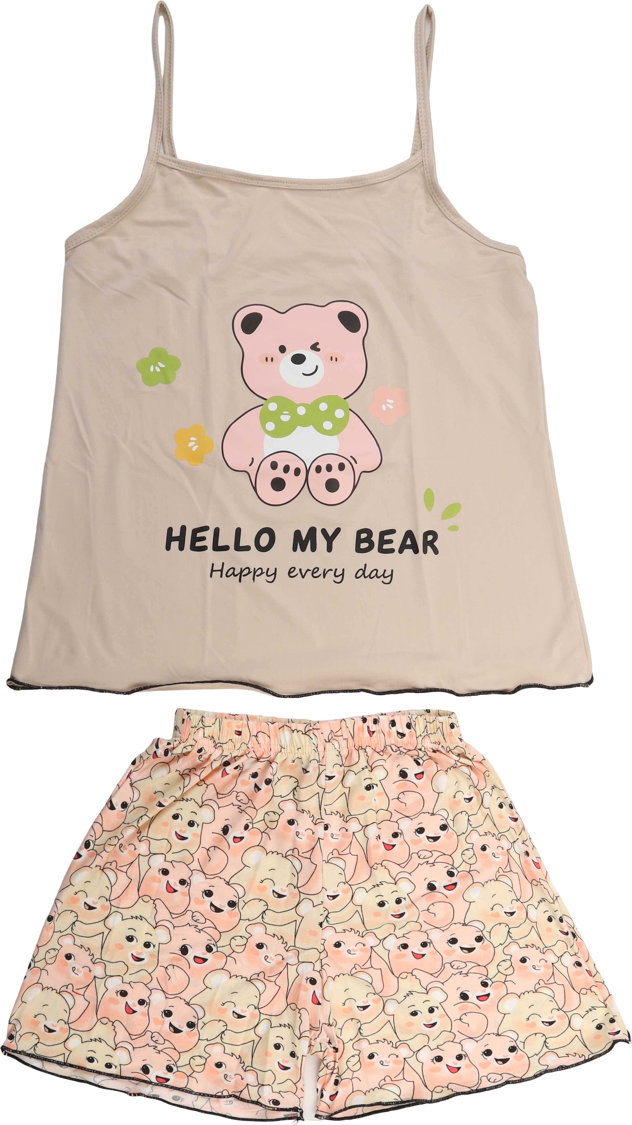 Caesar Lycra Pajama Set, 2 Pieces, Size XL
