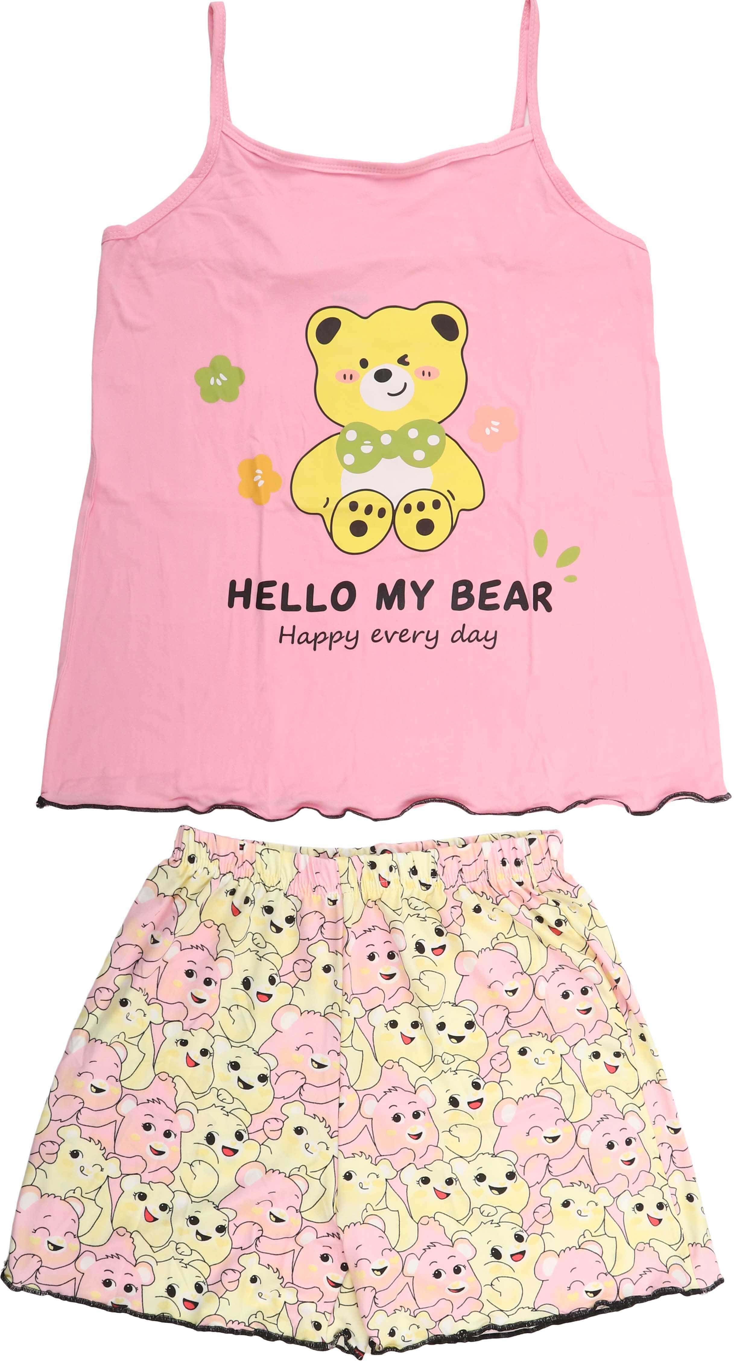 Caesar Lycra Pajamas for Women, 2 Piece, Size 3XL