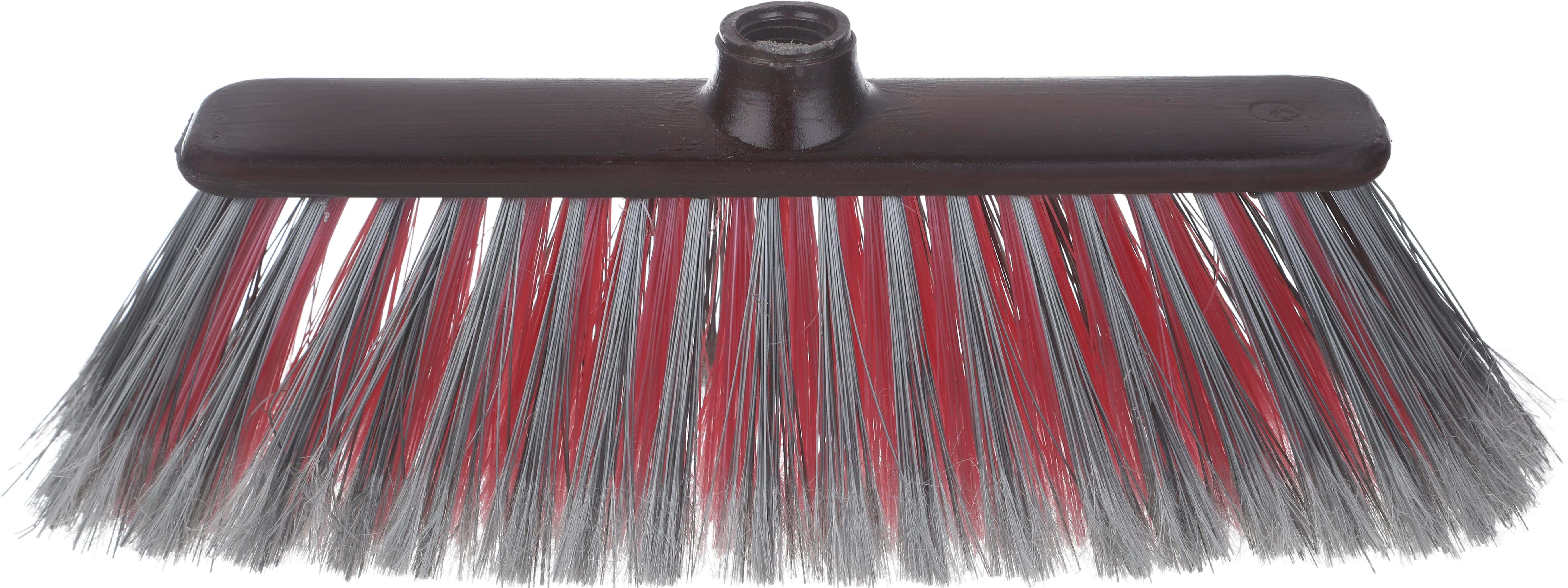 El Helal & Star Plastic Floor Cleaning Brush, 27 cm, Without Handle - Grey Rose