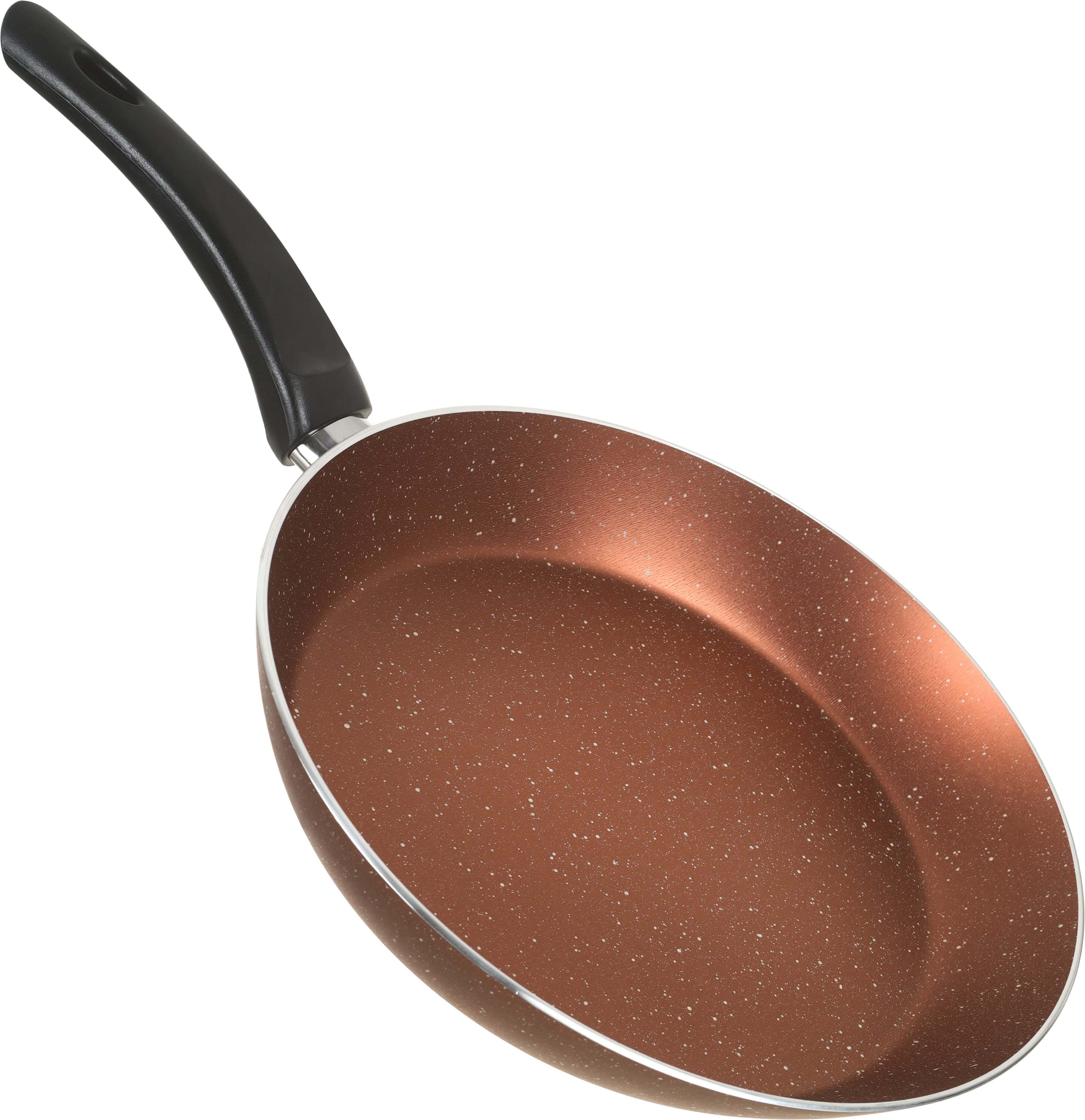 Trueval Teflon Frying Pan, 32 cm - Copper