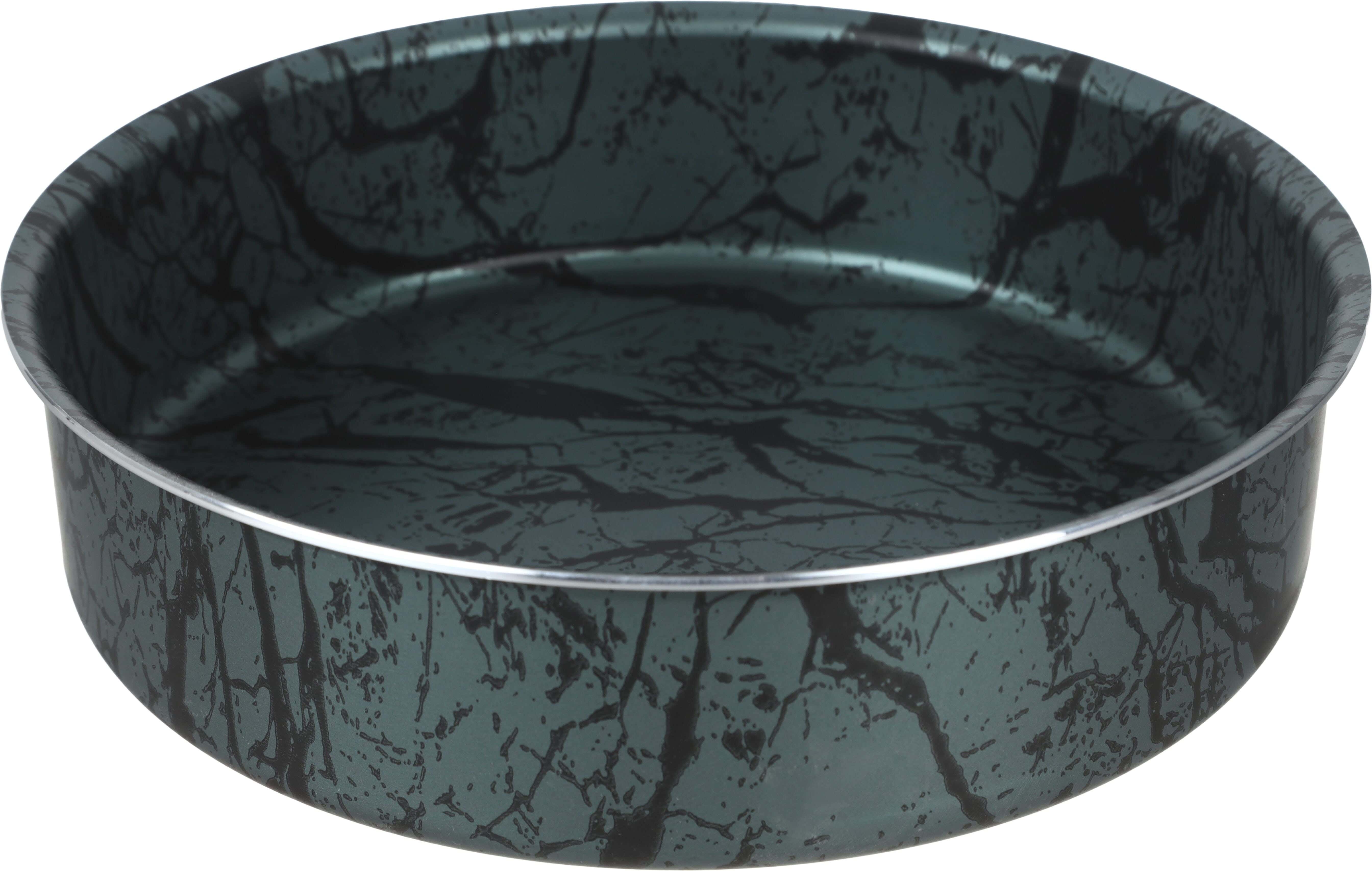 Trueval Teflon Oven Tray, 26 cm - Dark Green Black